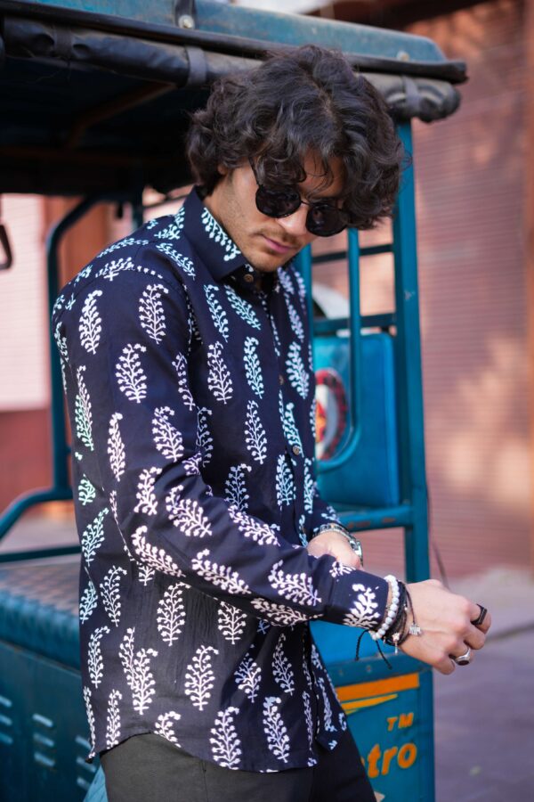 Printed Cotton Full Sleeve Shirt