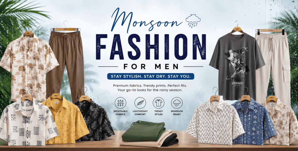 Monsoon Fashion for Men Best Fabrics, Colors & Outfit Ideas for 2026