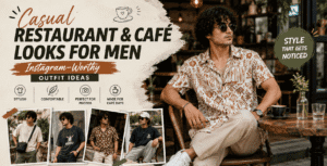 Casual Restaurant & Café Looks for Men