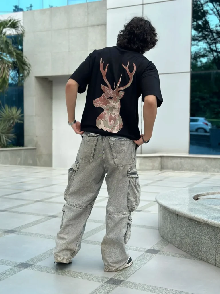 Graphic-Deer-Back-Printed-Oversized-Cotton-T-shirt-for-Men-1