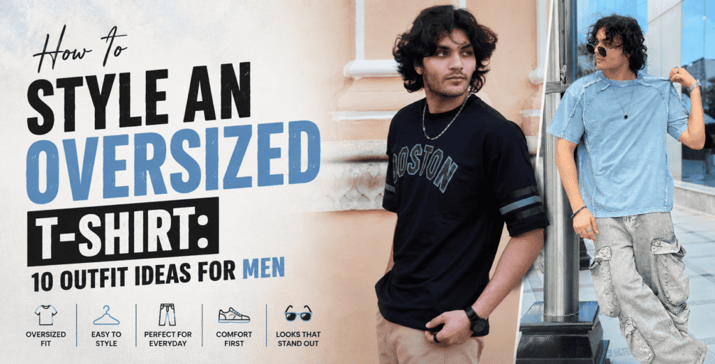 How to Style an Oversized T-Shirt 10 Outfit Ideas for Men