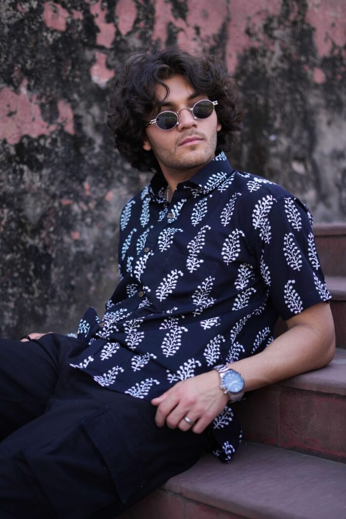 Printed-Cotton-Half-Sleeve-Shirt-6-3-scaled
