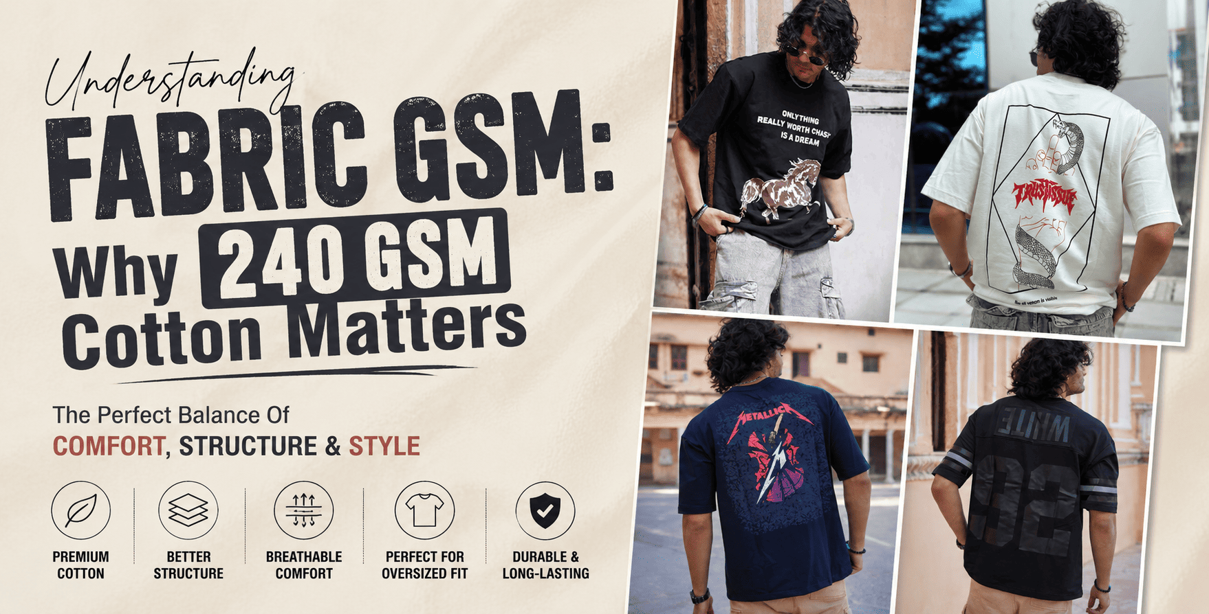 Understanding Fabric GSM Why 240 GSM Cotton Matters